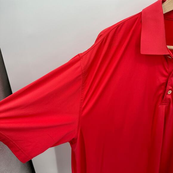 PETER MILLAR Summer Comfort Pink Polo // XL - Picture 5 of 8